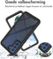 iMoshion Hoesje Geschikt voor Samsung Galaxy S21 FE Hoesje - iMoshion 360° Full Protective Case - Zwart / Transparant