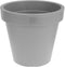 Bloempot Plastiken Grijs Polypropyleen (Ø 26 cm)