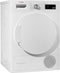 Bosch WTW845W0 - Warmtepompdroger 8 kg - AutoDry SensitiveDrying - Wit
