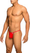 MOB EROTICWEAR - RED MESH THONG L/XL