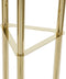 Vloerlamp DKD Home Decor Multicolour Gouden Metaal Kristal 50 W 220 V 45 x 45 x 160 cm