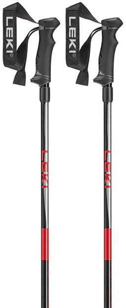 LEKI Alpino Hot Shot - Skistokken - Geïntegreerde heupfles - Zilver 115 cm