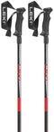 LEKI Alpino Hot Shot - Skistokken - Geïntegreerde heupfles - Zilver 115 cm