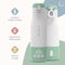 Numsy Heat & Go - Draagbare Flessenwarmer - Draadloos - 350 mL - Geschikt voor 99% van alle merken (4 adapters)