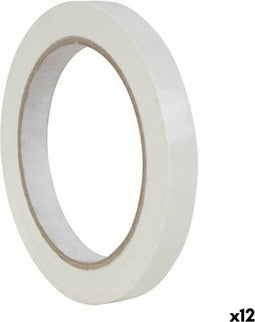 Plakband Apli 66 m Wit 12 mm PVC (12 Stuks)