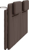 vidaXL - Hoofdbordkussen - 180 - cm - kunstleer - bruin