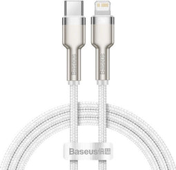 Baseus Cafule Series USB-C naar Apple Lightning Kabel PD 20W 1m Wit