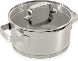 ELLE Gourmet - Kookpan RVS - Ø 18 cm - PFAS vrij - Vaatwasserbestendig
