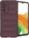 imoshion Hoesje - Geschikt voor Samsung Galaxy A33 - EasyGrip Backcover - Aubergine