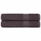 vidaXL - Handdoeken - 2 - st - 100x200cm - 360 - g/m² - 100% - katoen - antracietkleurig