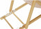 Solstol DKD Home Decor Bruin Natuurlijk Polyester MDF (57,5 x 113 x 77 cm)