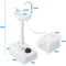 Coast Draagbare Campingwastafel - 17 L Watertank - Handdoekhouder en Zeepdispenser - Wit
