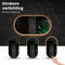 Mirlux Badkamerspiegel - Wandspiegel Ovaal - LED Verlichting Dimbaar - Zwart Frame 120x60CM