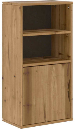 vidaXL - Bijzetkast - ODDA - 40x24x79 - cm - massief - grenenhout