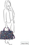 Oilily Wynona - Weekendtas - Dames - Ritssluiting - Verstelbare Schouderband - Blauw - One size