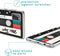 iMoshion Hoesje Geschikt voor Samsung Galaxy A41 Hoesje Siliconen - iMoshion Design hoesje - Zwart / Transparant / Cassette Tape