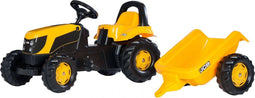 Rolly Toys rollyKid JCB - Traptractor met Aanhanger - Geschikt voor 2,5 tot 6 jaar