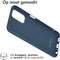 iMoshion Hoesje Geschikt voor Samsung Galaxy A13 (4G) Hoesje Siliconen - iMoshion Color Backcover - Donkerblauw