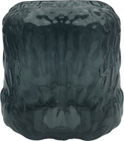 PTMD Verra Vaas - 15 x 15 x 17 cm - Glas - Blauw