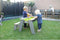 EXIT Aksent zand-, water- en picknicktafel (1 bankje)