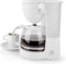 Nedis Koffiezetapparaat - Filter Koffie - 1.25 l - 10 Kopjes - Warmhoudfunctie - Wit