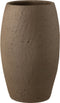 J-Line vaas Enya - keramiek - bruin - small