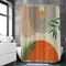 Loti Living Douchegordijn - Waterdicht - Anti Schimmel - Textured art - 180 x 200 cm