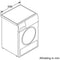 Siemens WQ35G2D0NL - Warmtepompdroger - Self cleaning condensor Speed functie LED display AutoDry