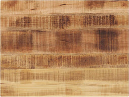 vidaXL - Tafelblad - rechthoekig - 80x70x3,8 - cm - massief - ruw - mangohout