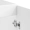 vidaXL - Spoelbakonderkast - Lucca - bewerkt - hout - hoogglans - wit