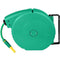 tectake® Wandslangbox - Tuinslanghaspel - 20 meter - 180° Draaibaar - Groen