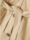 NAME IT NKFMARIA - Trenchcoat meisjes - Knoopsluiting met tailleband - Maat 122