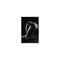 Sweet Caress - Buttplug met Ponpon - Zwart - 3cm Diameter