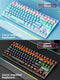 K2 RGB mechanisch gaming toetsenbord - TKL - blue switch - Blauw