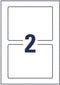 Avery 8002-5 - Positioneer etiket - 160x120mm 3-talig - (5 vel)