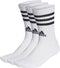 adidas Sportswear 3-Stripes Gevoerde Sokken 3 Paar - Unisex - Wit- 40-42