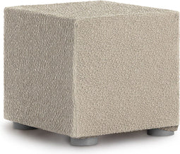 Hoes voor poef Eysa ROC Wit 65 x 65 x 65 cm