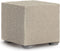 Hoes voor poef Eysa ROC Wit 65 x 65 x 65 cm