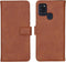 iMoshion Hoesje Geschikt voor Samsung Galaxy A21s Hoesje Met Pasjeshouder - iMoshion Luxe Bookcase - Bruin