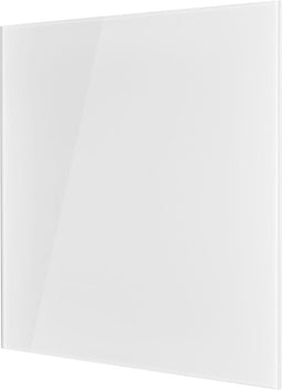 Magnetoplan ontwerpglas magnetisch paneel glazenbord - 40x40 cm - wit - glas - frameless