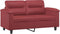 vidaXL - Tweezitsbank - 120 - cm - kunstleer - wijnrood