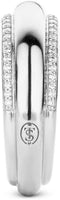 TI SENTO Ring 12143ZI - Zilveren dames ring - Zirkonia pavé - Maat 56
