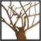 Wanddecoratie - Metaal/teak