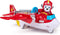 PAW Patrol - Luchtredding - Marshall reddingsvliegtuig met speelfiguur, projectielwerper en 2 projectielen