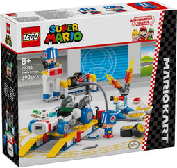 LEGO Super Mario™ - Mario Kart™ - Toads garage met autolift en 2 Toad figuren (72035)