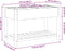 vidaXL - Tuinplantbak - met - Roosters - 115x59x76 - cm - van - Massief - Grenenhout