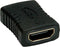 Roline 12.03.3151 - HDMI Adapter - HDMI F/F - Zwart