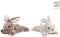 Take Me Home Pluche Konijn Liggend 22 Centimeter Zand/Off white 660545