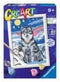 Ravensburger CreArt Wonderful Wolf Family - Schilderen op nummer voor kinderen