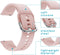 iMoshion Bandje Geschikt voor Samsung Galaxy Watch Active 2 (44mm) / Galaxy Watch Active 2 (40mm) / Galaxy Watch (42mm) / Galaxy Watch 40 mm / Galaxy Watch 3 41mm - iMoshion Siliconen bandje - Roze